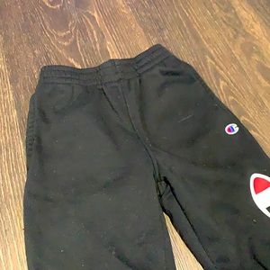 Black champion sweatpants